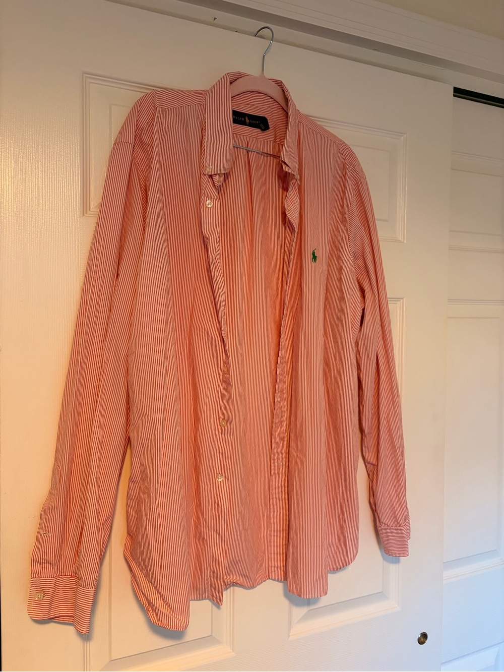 Polo Ralph Lauren Pink Striped Button-Down Shirt